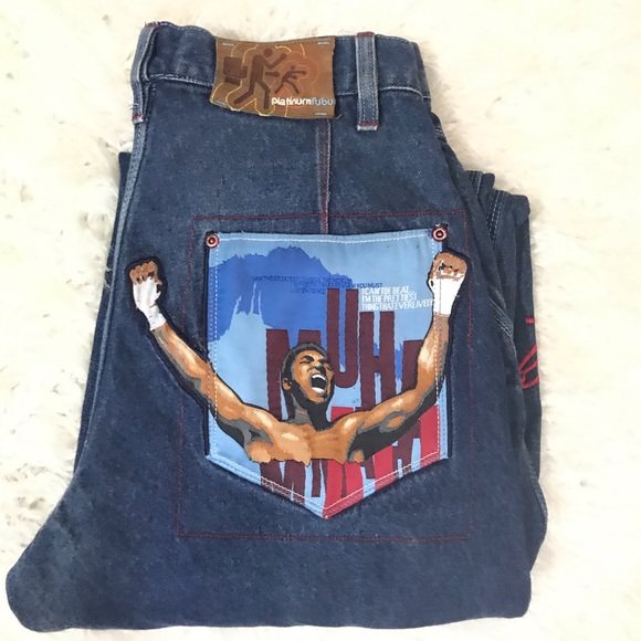 Fubu Jeans Muhammad Ali Vintage 3332 